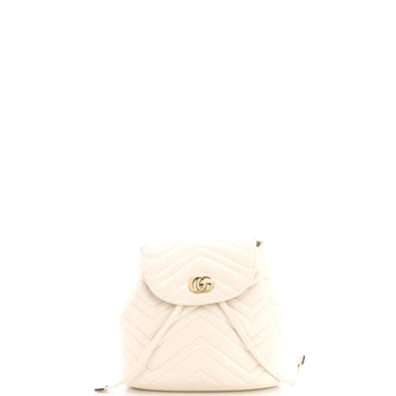 Gucci Gg Marmont Drawstring Backpack