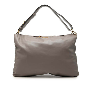 Miu Soft Calf Cloud Hobo Pre-