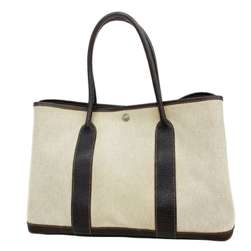 Hermes Garden Party Tote Toile And