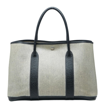 Hermes Garden Party Tote Toile And