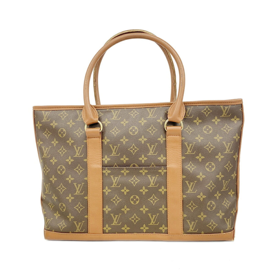 Louis Vuitton Sac Weekend Handbag Canvas