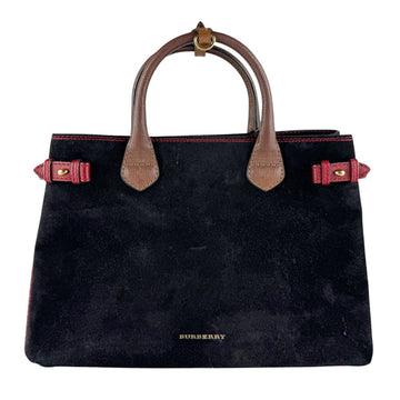Burberry Banner Tote Leather And House