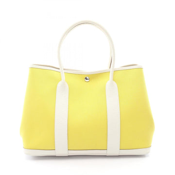 Hermes Garden Party Tote Toile And