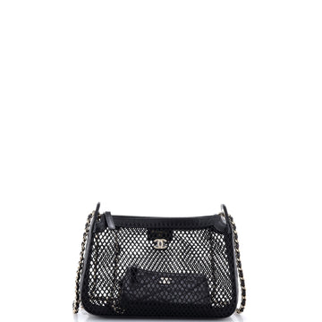 Chanel Clutch With Chain Mesh