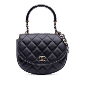 Chanel Carry Chic Flap Bag Quilted
