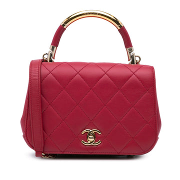 Chanel Carry Chic Flap Bag Quilted