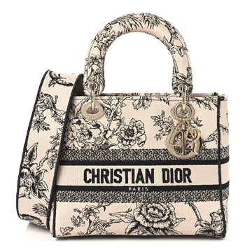 Christian Dior Canvas Embroidered Jardin
