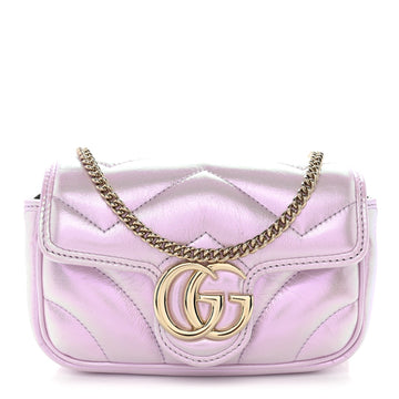 Gucci Iridescent Nappa Chevron Matelasse
