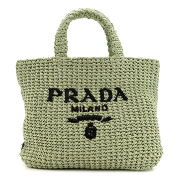 Prada Yarn Raffia Effect Crochet Small