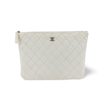Chanel Classic Large Pouch Grained