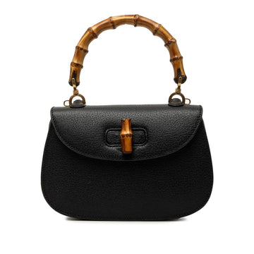 Gucci Small Grained Calfskin Bamboo