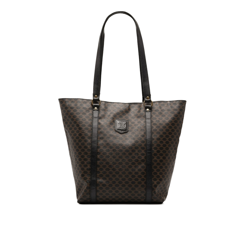 Celine Macadam Coated Canvas Tote Pre-