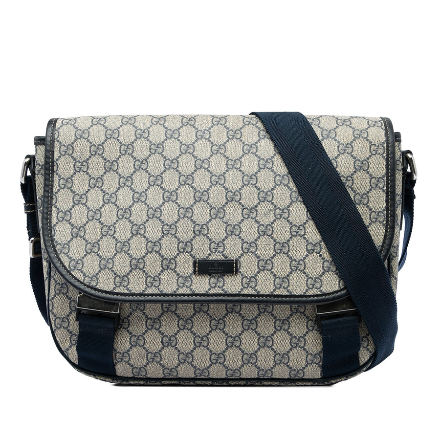 Gucci Gg Supreme Crossbody Pre-Loved Bag