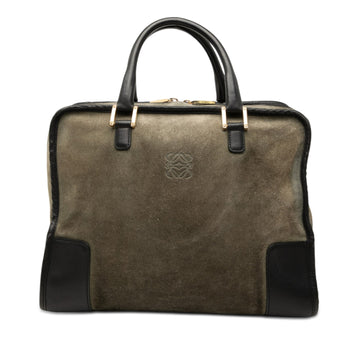 Loewe Suede Amazona 32 Pre-Loved Handbag