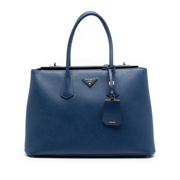 Prada Saffiano Cuir Turnlock Twin