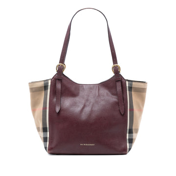 Burberry Small Derby Calfskin And House