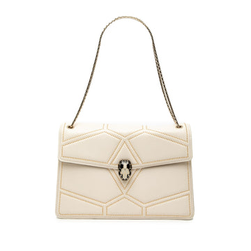 Bvlgari Studded Leather Diamond Blast