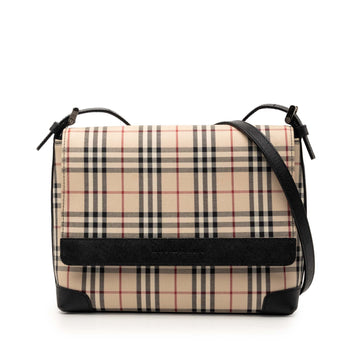 Burberry House Check Canvas Flap