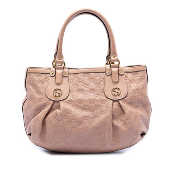 Gucci Ssima Scarlett Tote Pre-Loved Nude