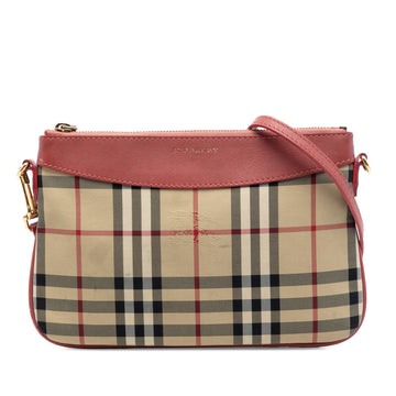 Burberry Haymarket Check Canvas Peyton
