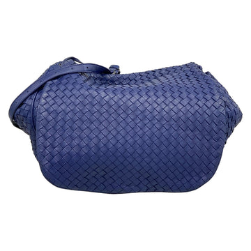 Bottega Veneta Intrecciato Navy Leather