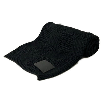 Louis Vuitton Damier Logo Scarf Black