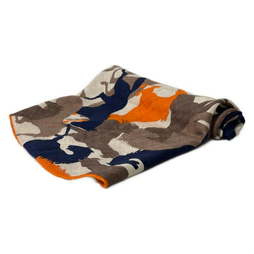 Hermes Losange Beige Orange Multi