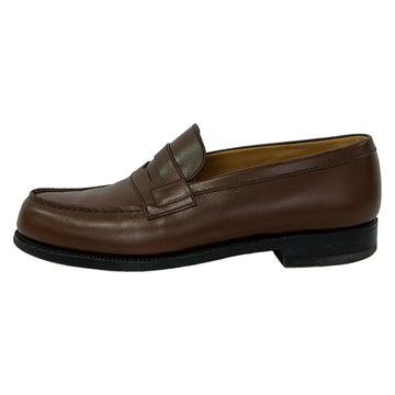 J.M. Weston Brown Leather Men's Shoes