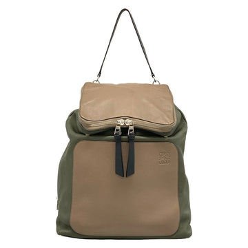 Loewe Goya Backpack Khaki Light Brown