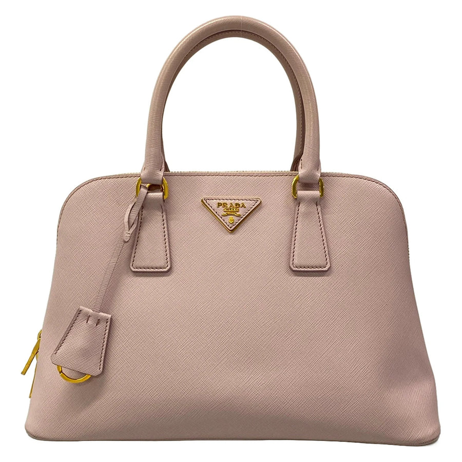 Prada Light Purple Leather Handbag