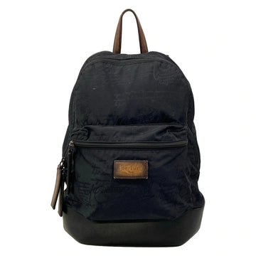 Berluti Black Nylon Leather Backpack