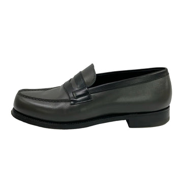 J.M. Weston Black Leather Men's Shoes