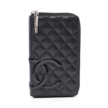 Chanel Cambon Line Zippy Long Wallet