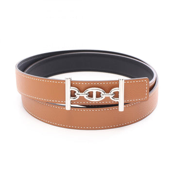 Hermes Lagune Reversible Belt Epsom
