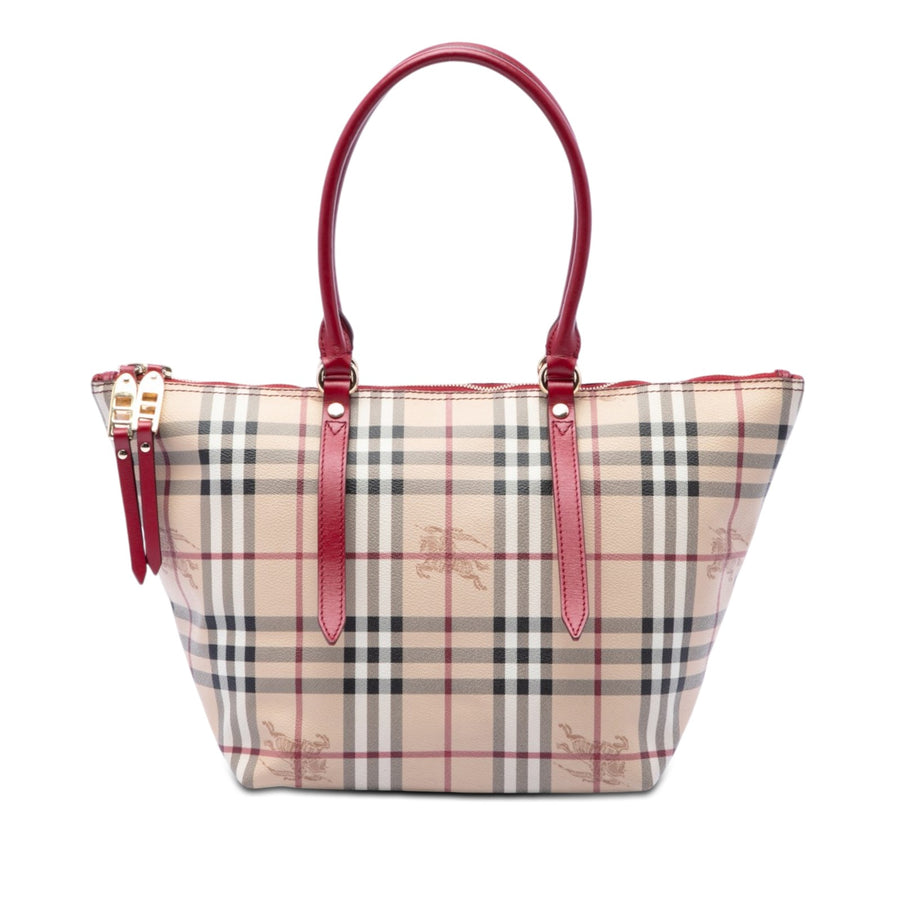 Burberry Small Haymarket Check Coated