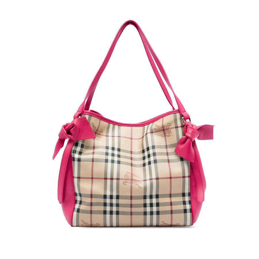 Burberry Small Haymarket Check Coated