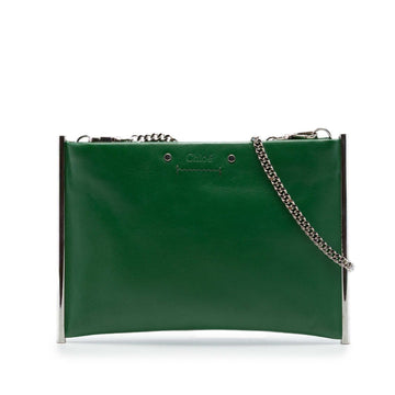 Chloé Mini Leather Roy Clutch Pre-Loved