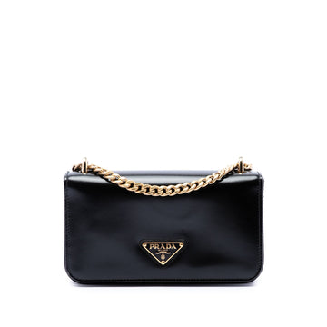 Prada Soft Calf Chain Crossbody Pre-
