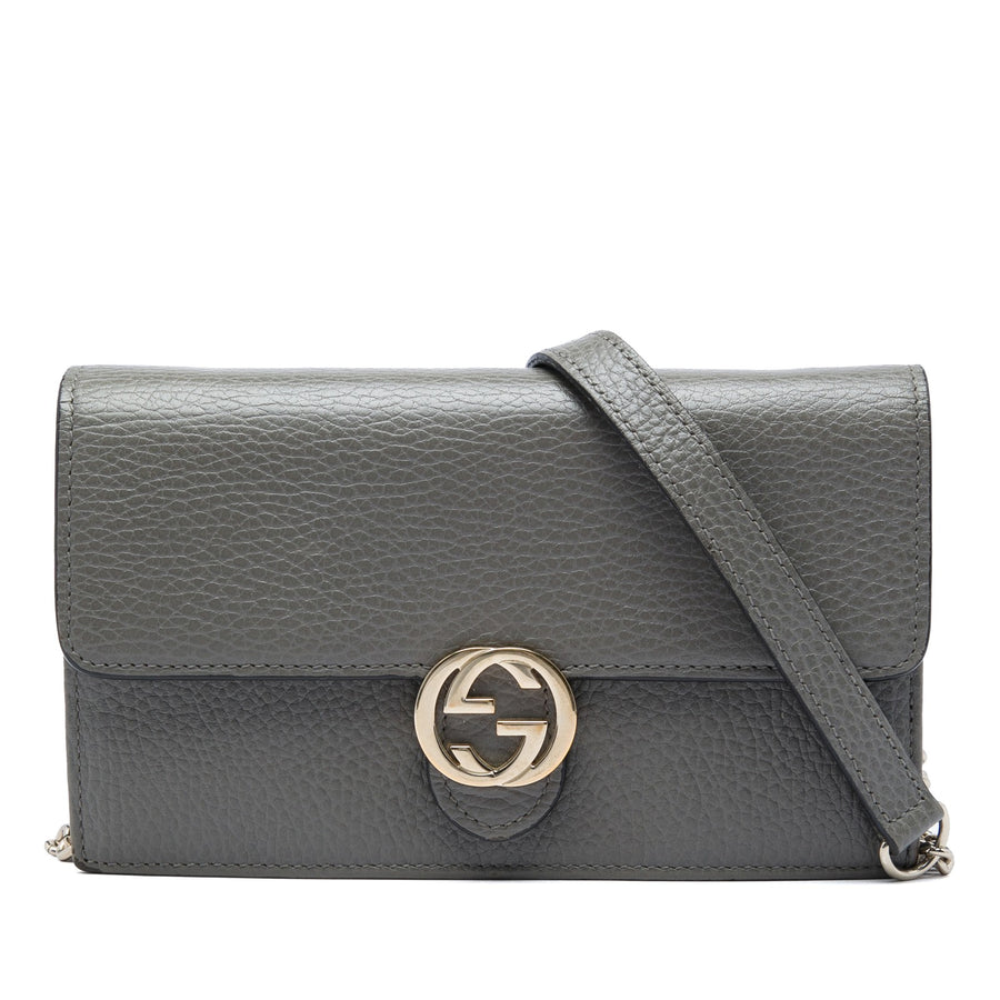 Gucci Dollar Calfskin Interlocking G