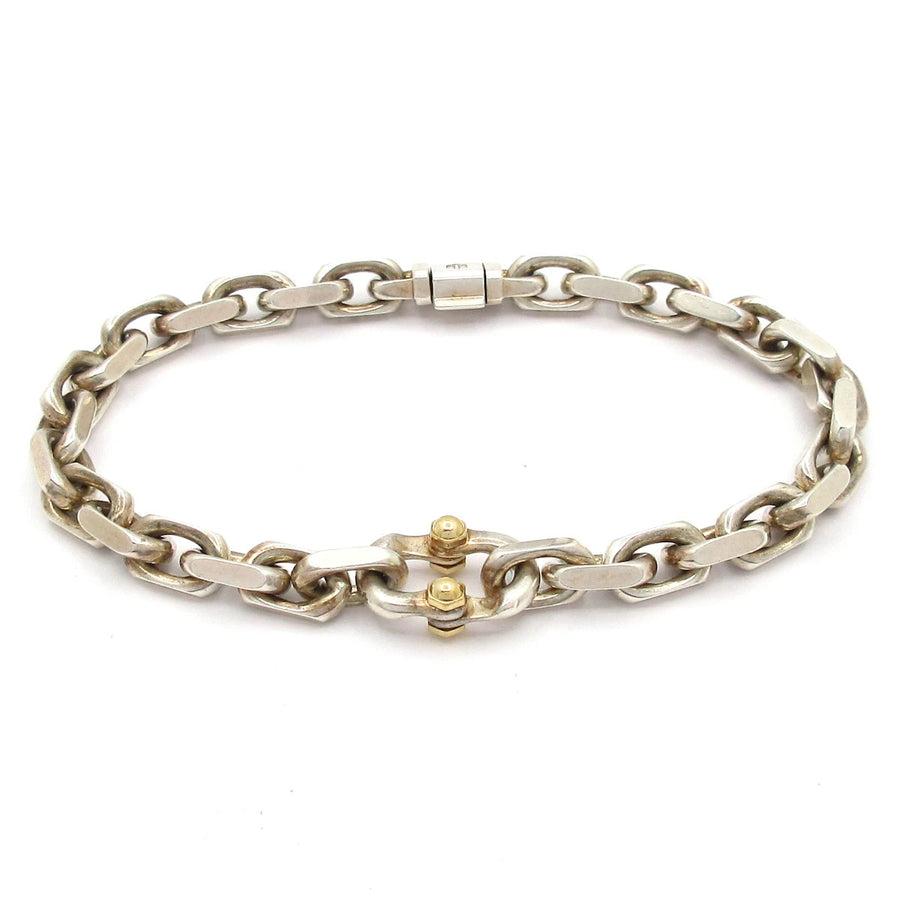 Tiffany&Co. Makers Narrow Chain Silver