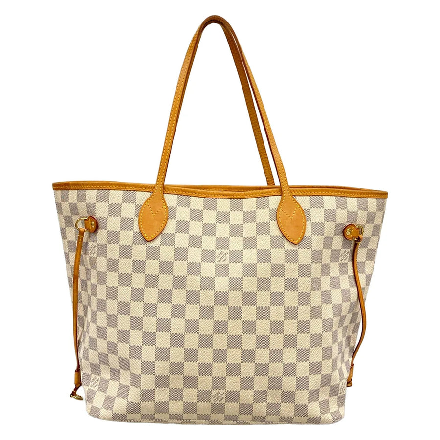 Louis Vuitton Neverfull Mm Azur Damier
