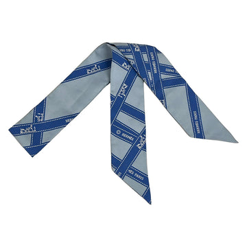 Hermes Twilly Light Blue Scarf