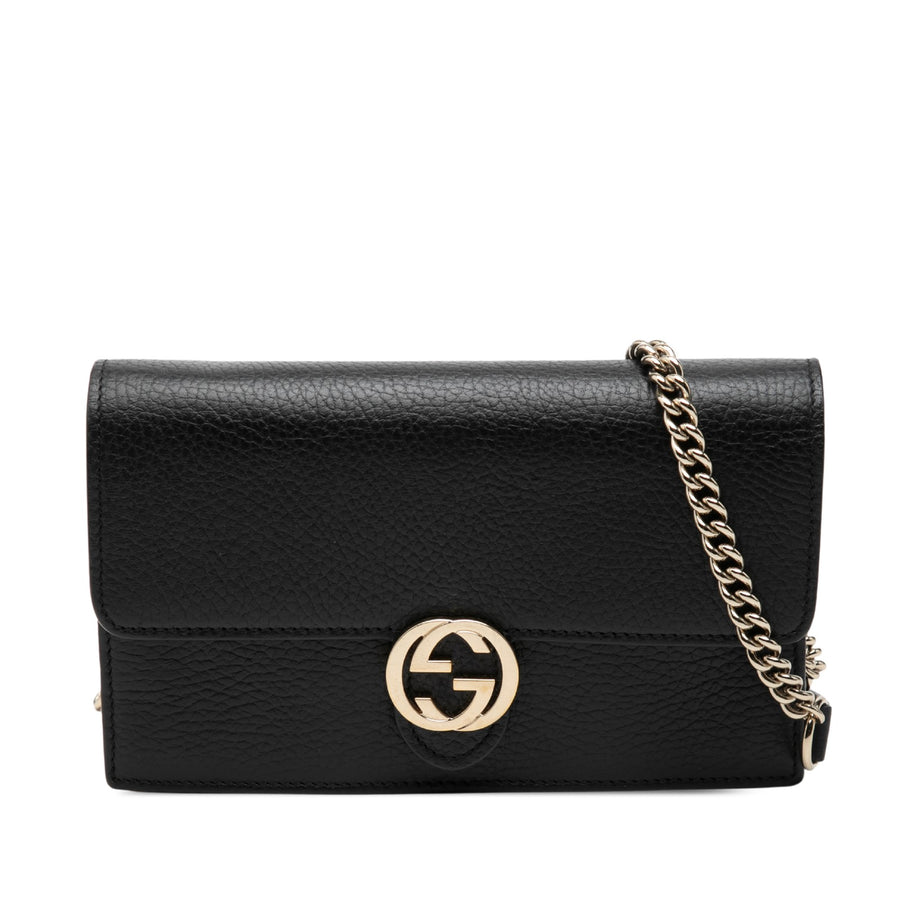 Gucci Dollar Calfskin Interlocking G
