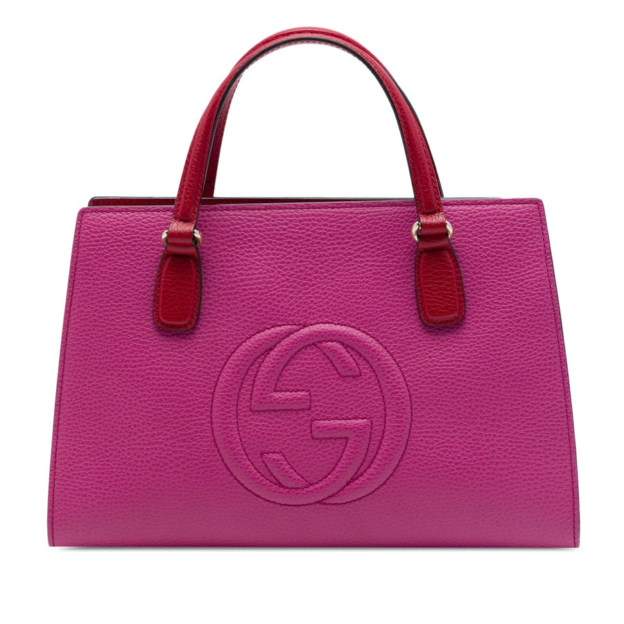 Gucci Medium Leather Soho Satchel Pre-