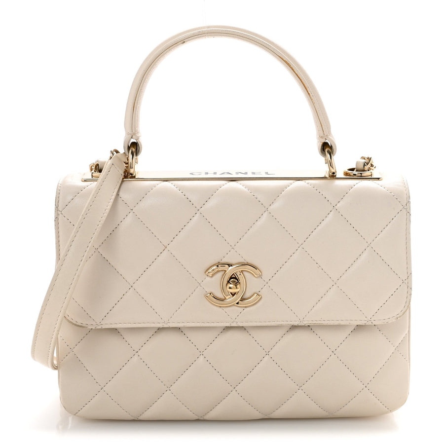 Chanel Lambskin Quilted Small Trendy Cc