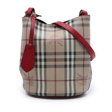 Burberry Haymarket Check Coated Canvas