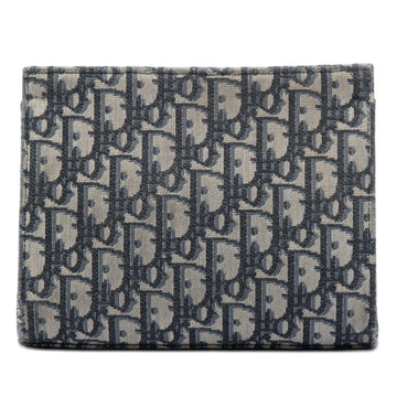 Dior Oblique Canvas Clutch Pre-Loved