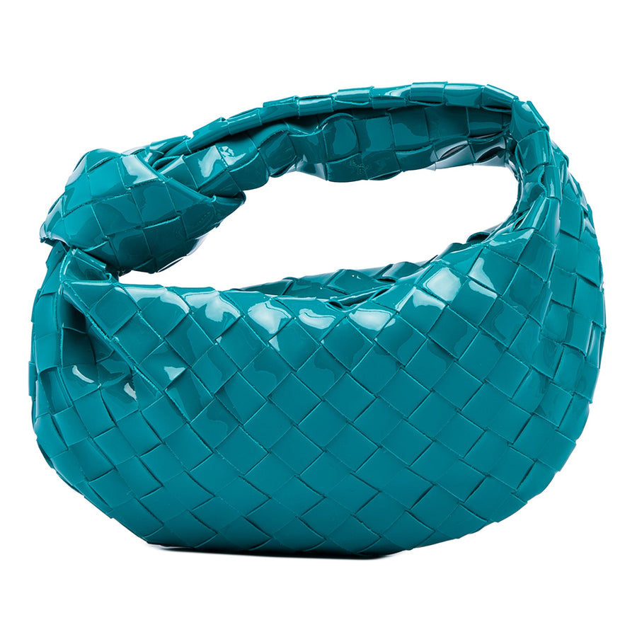 Bottega Veneta Mini Patent Intrecciato