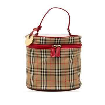 Burberry Haymarket Check Canvas Vanity
