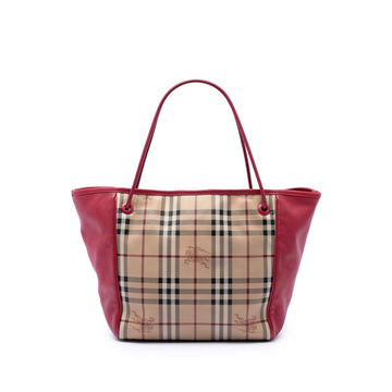Burberry Small Haymarket Check Coated
